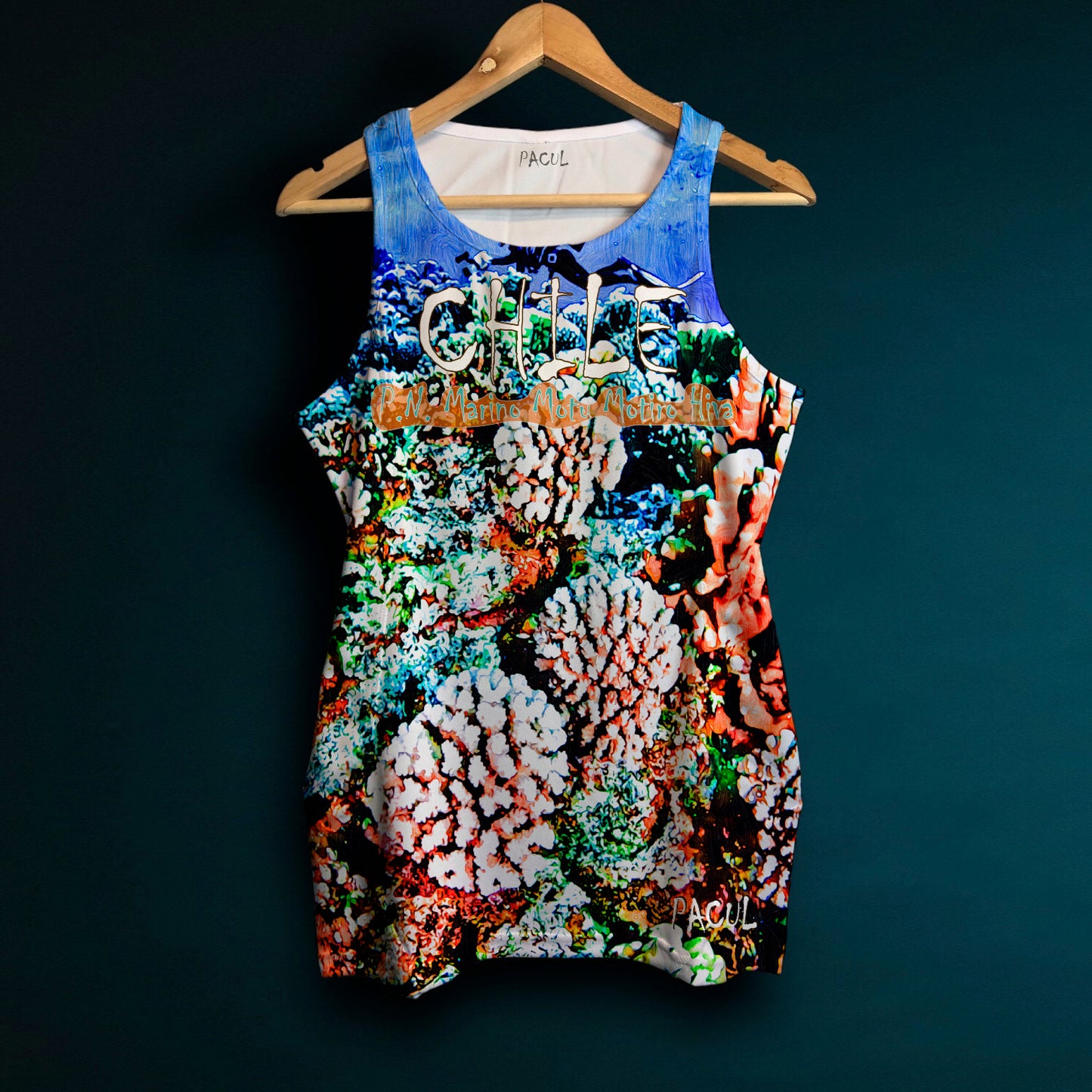 Polera Pacul Hombre Parque Nacional Marino Motu Motiro Hiva