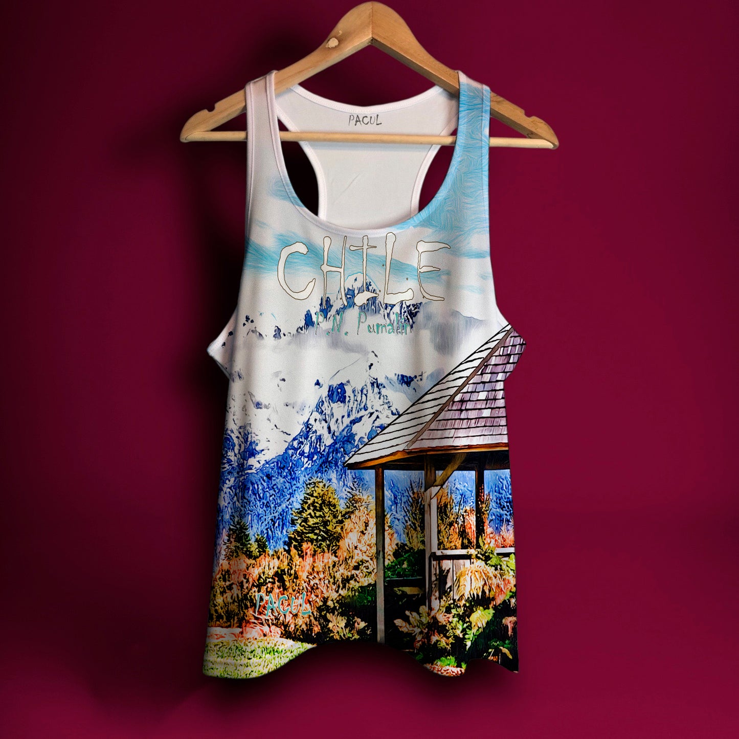 Polera Pacul Mujer Parque Nacional Pumalín