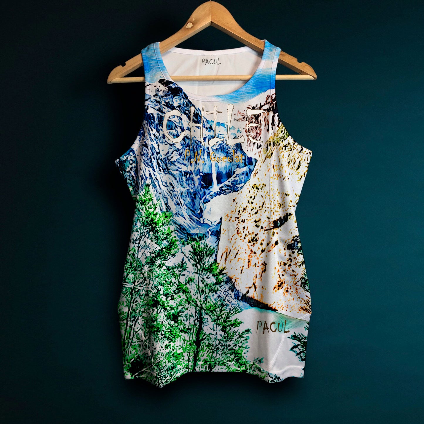 Polera Pacul Hombre Parque Nacional Queulat