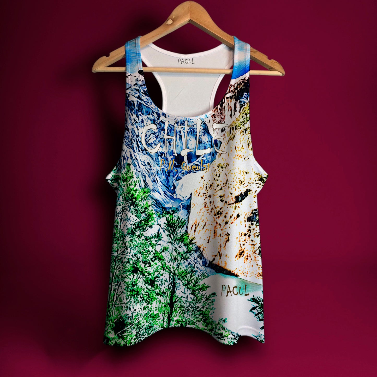 Polera Pacul Mujer Parque Nacional Queulat