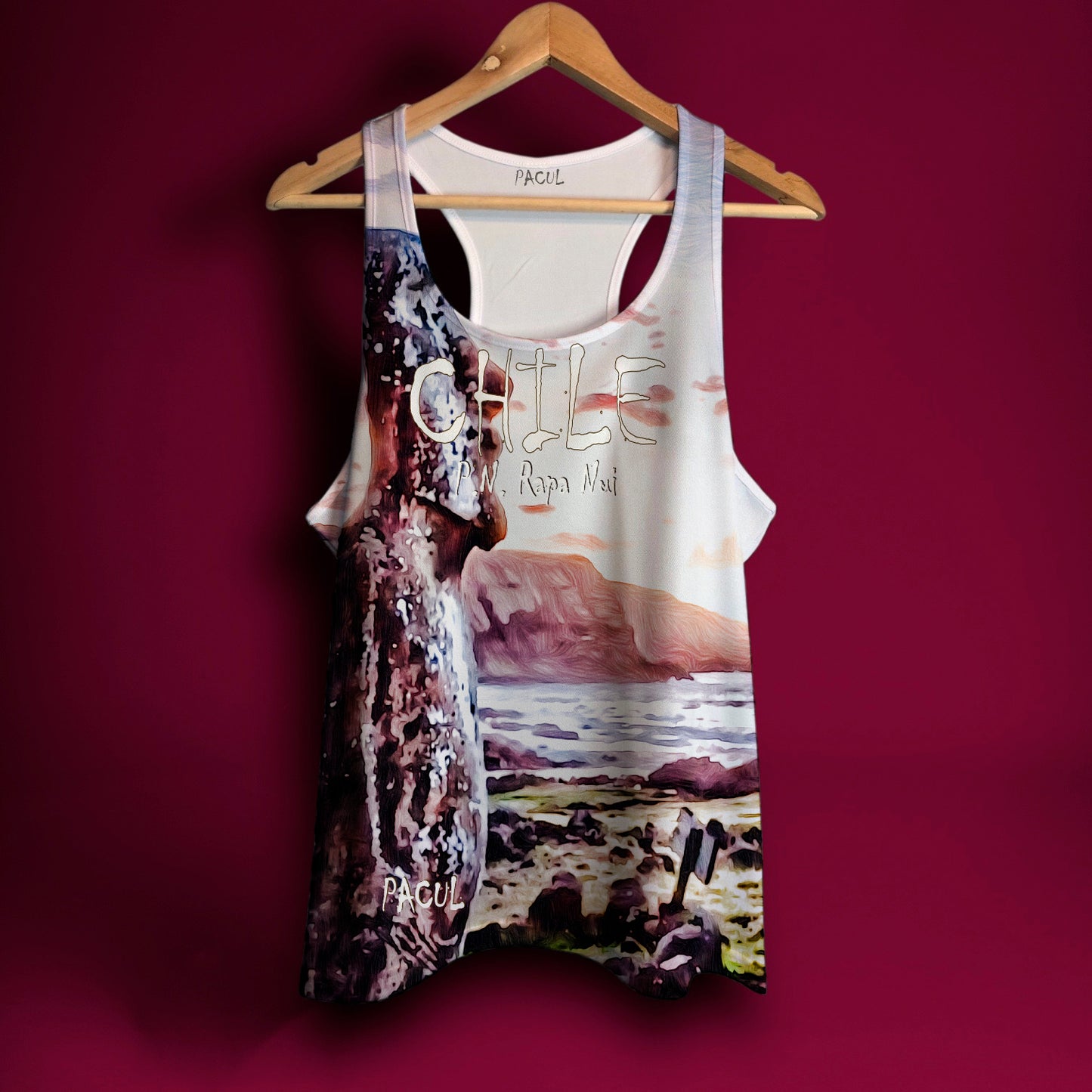 Polera Pacul Mujer Parque Nacional Rapa Nui