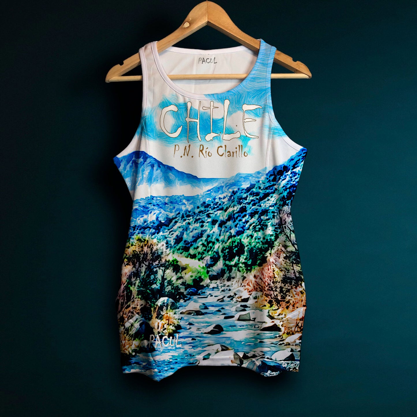 Polera Pacul Hombre Parque Nacional Río Clarillo