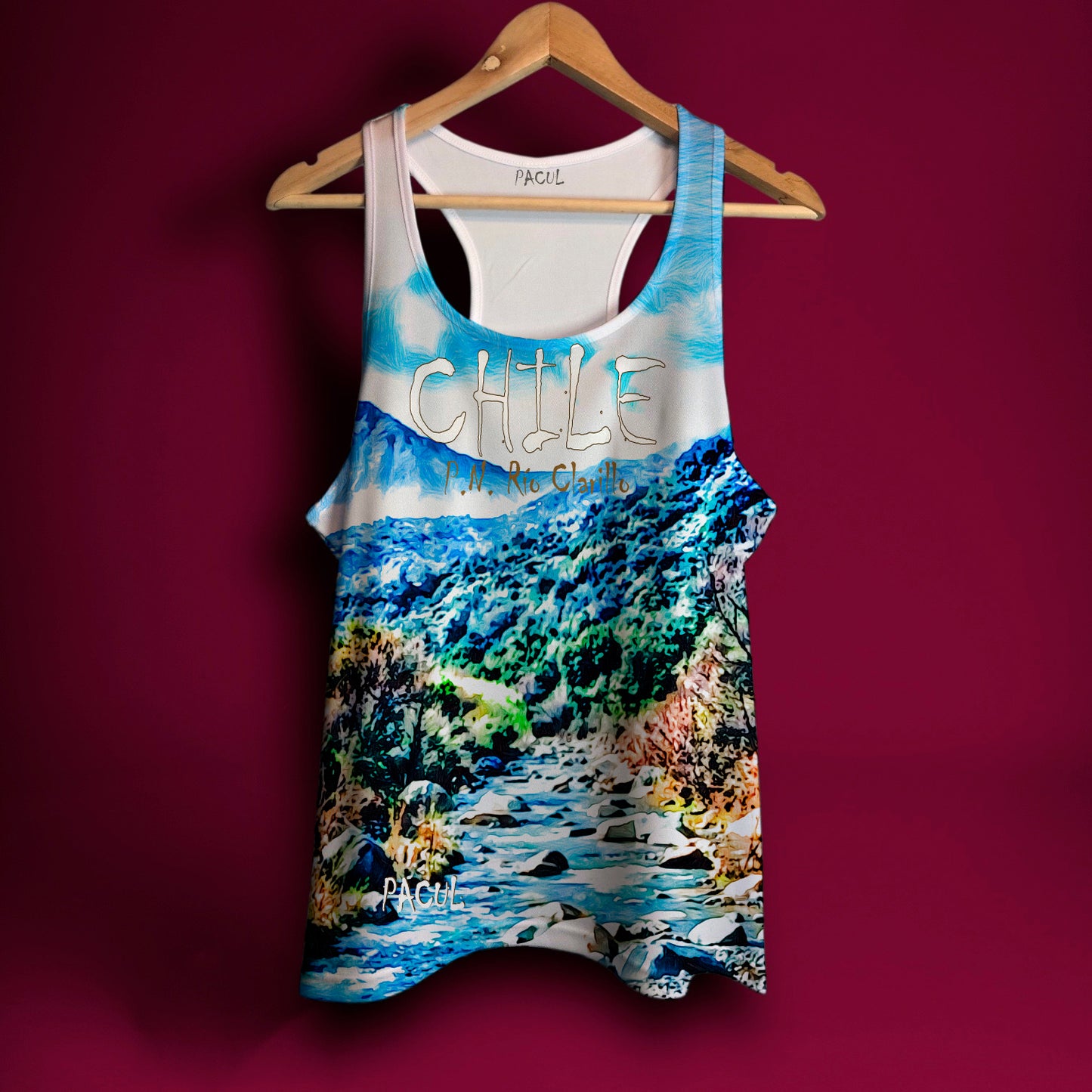 Polera Pacul Mujer Parque Nacional Río Clarillo
