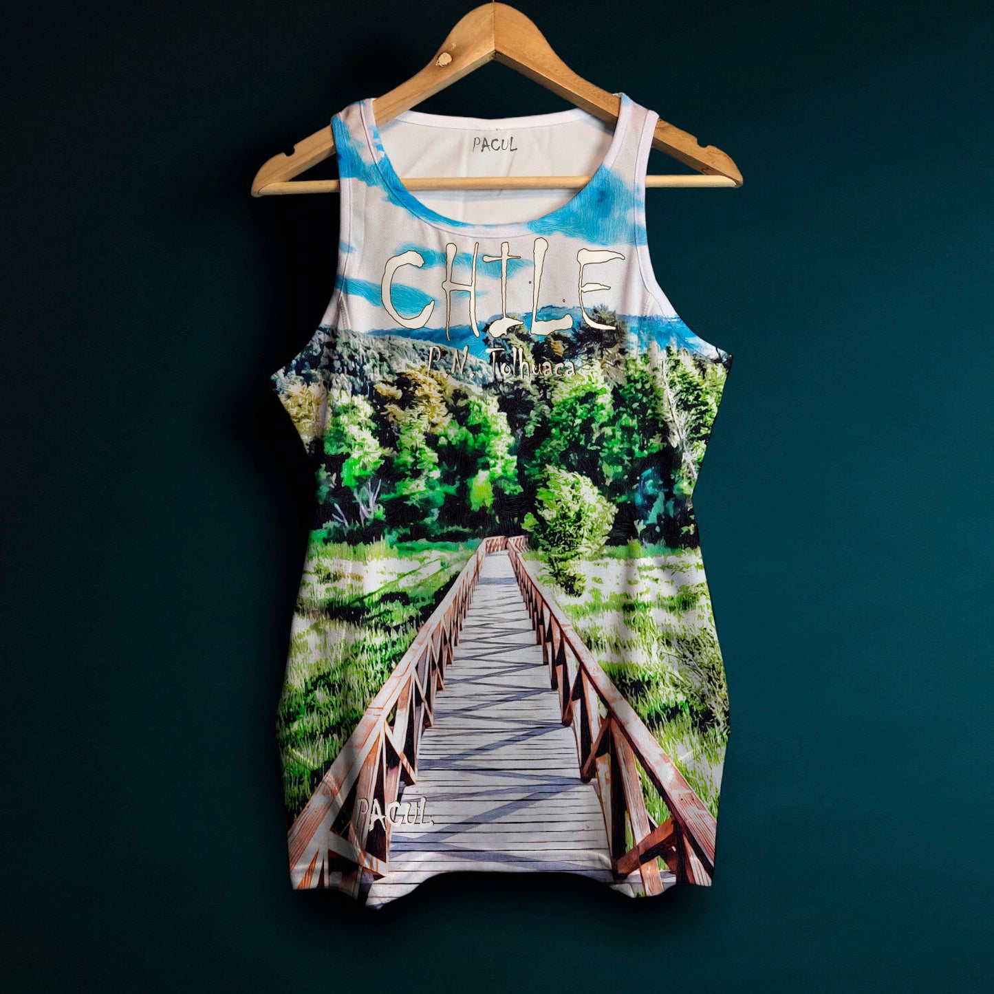 Polera Pacul Hombre Parque Nacional Tolhuaca