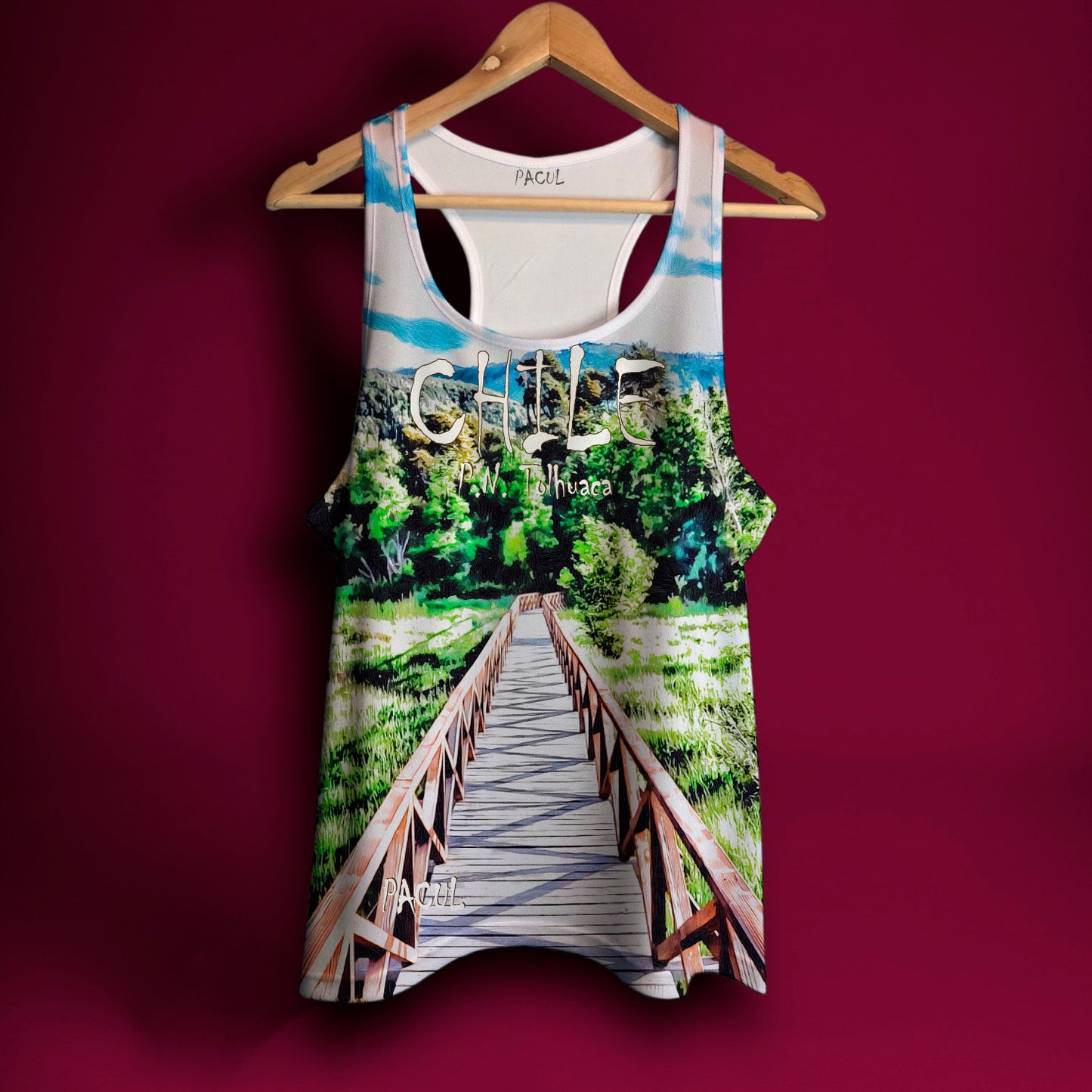 Polera Pacul Mujer Parque Nacional Tolhuaca