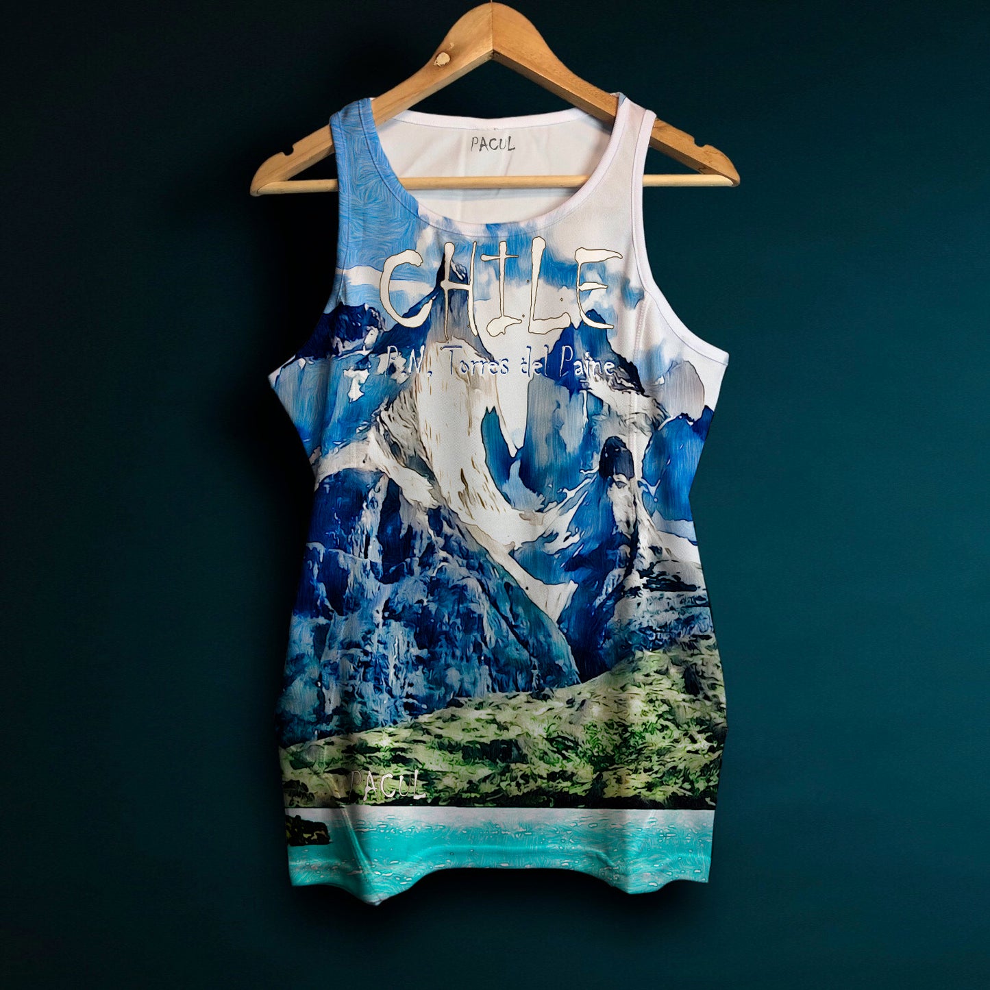 Polera Pacul Hombre Parque Nacional Torres del Paine
