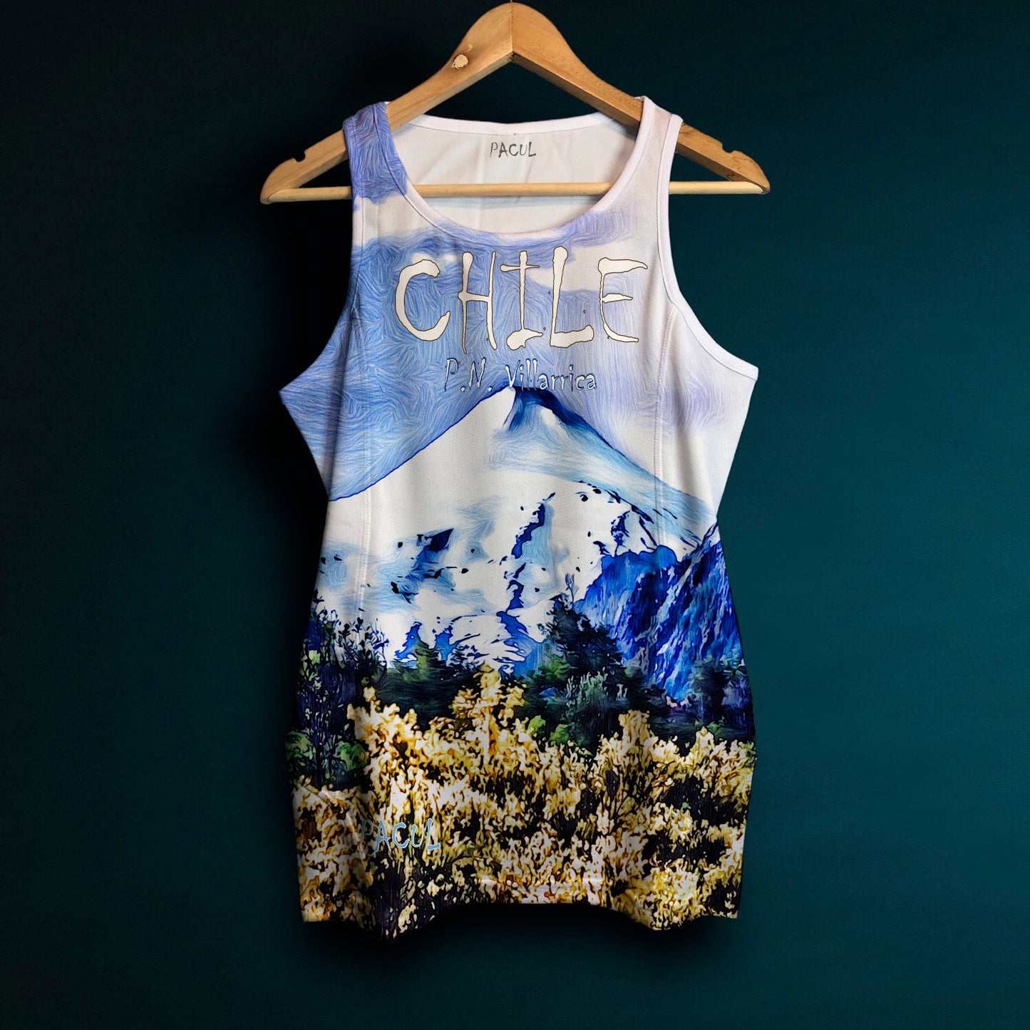 Polera Pacul Hombre Parque Nacional Villarrica