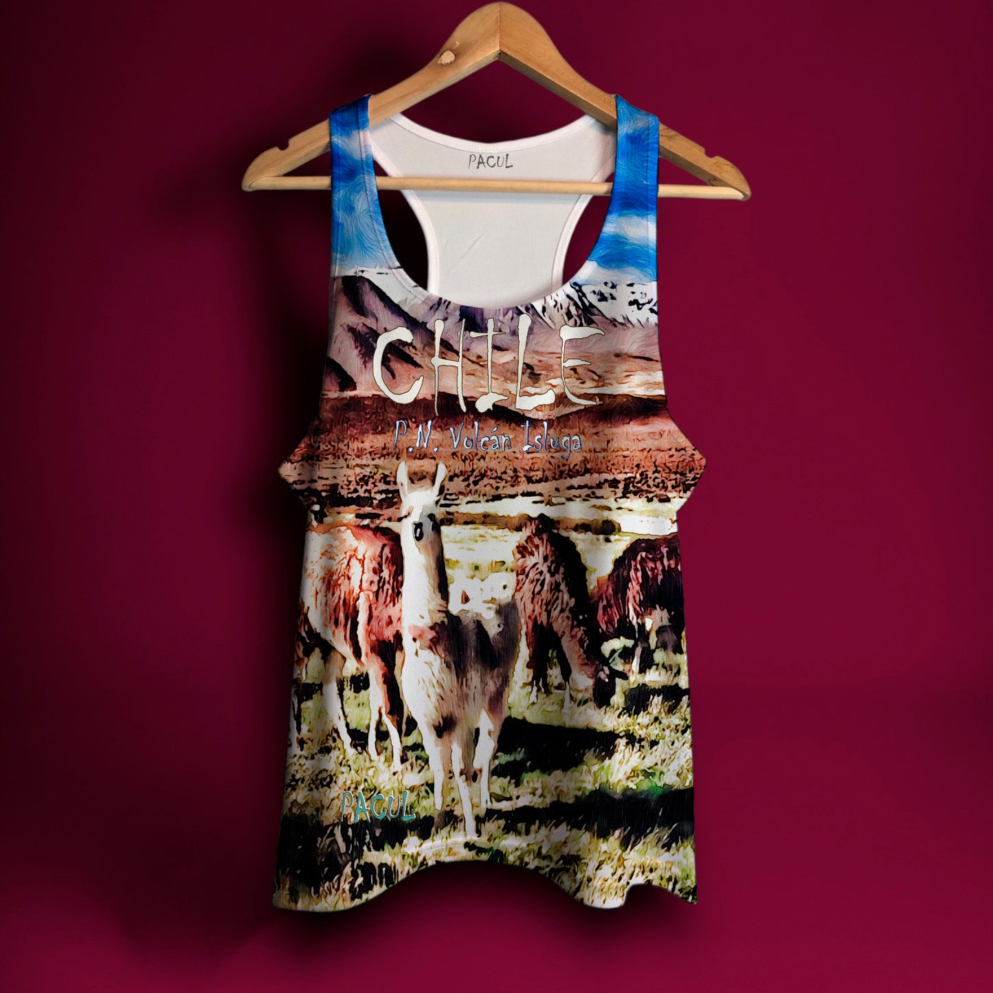 Polera Pacul Mujer Parque Nacional Volcán Isluga