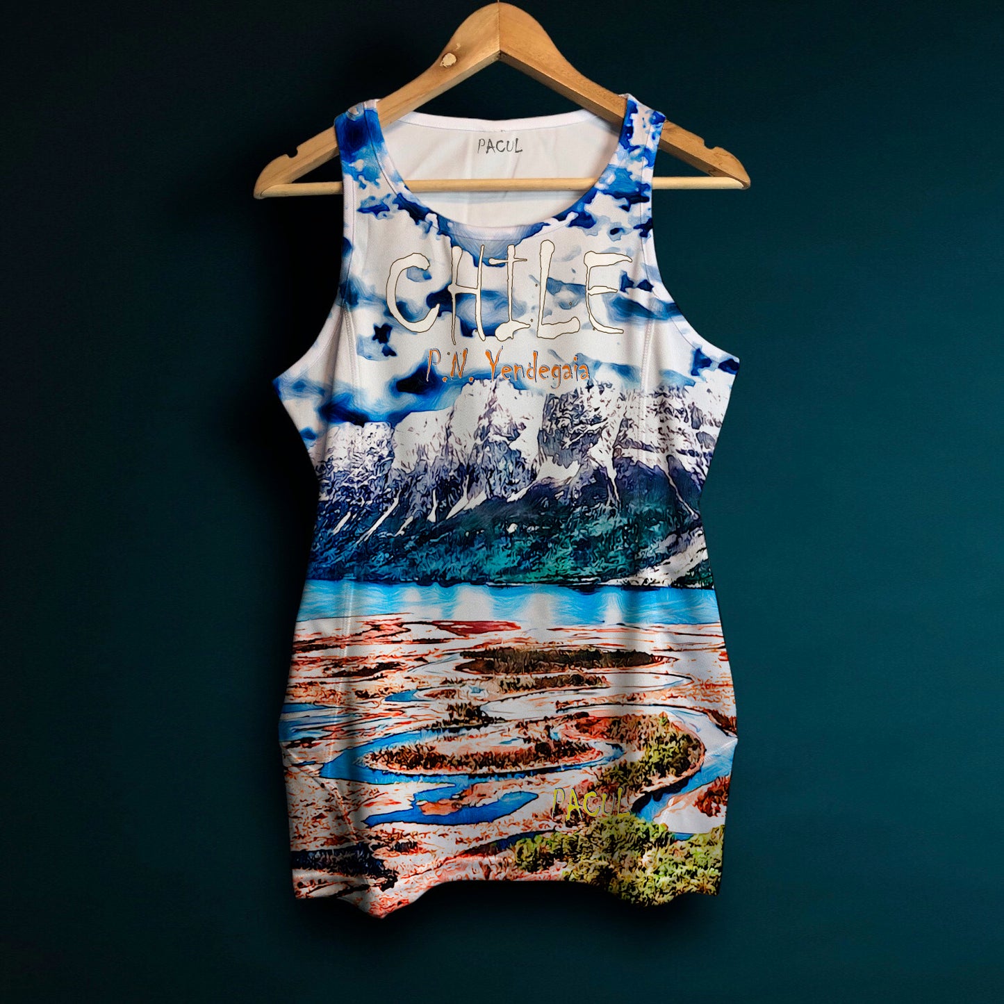 Polera Pacul Hombre Parque Nacional Yendegaia