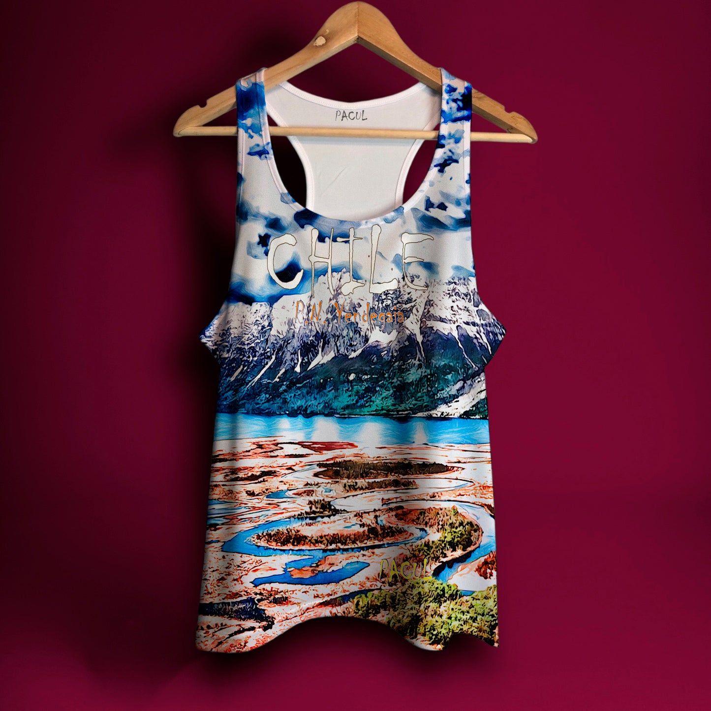 Polera Pacul Mujer Parque Nacional Yendegaia