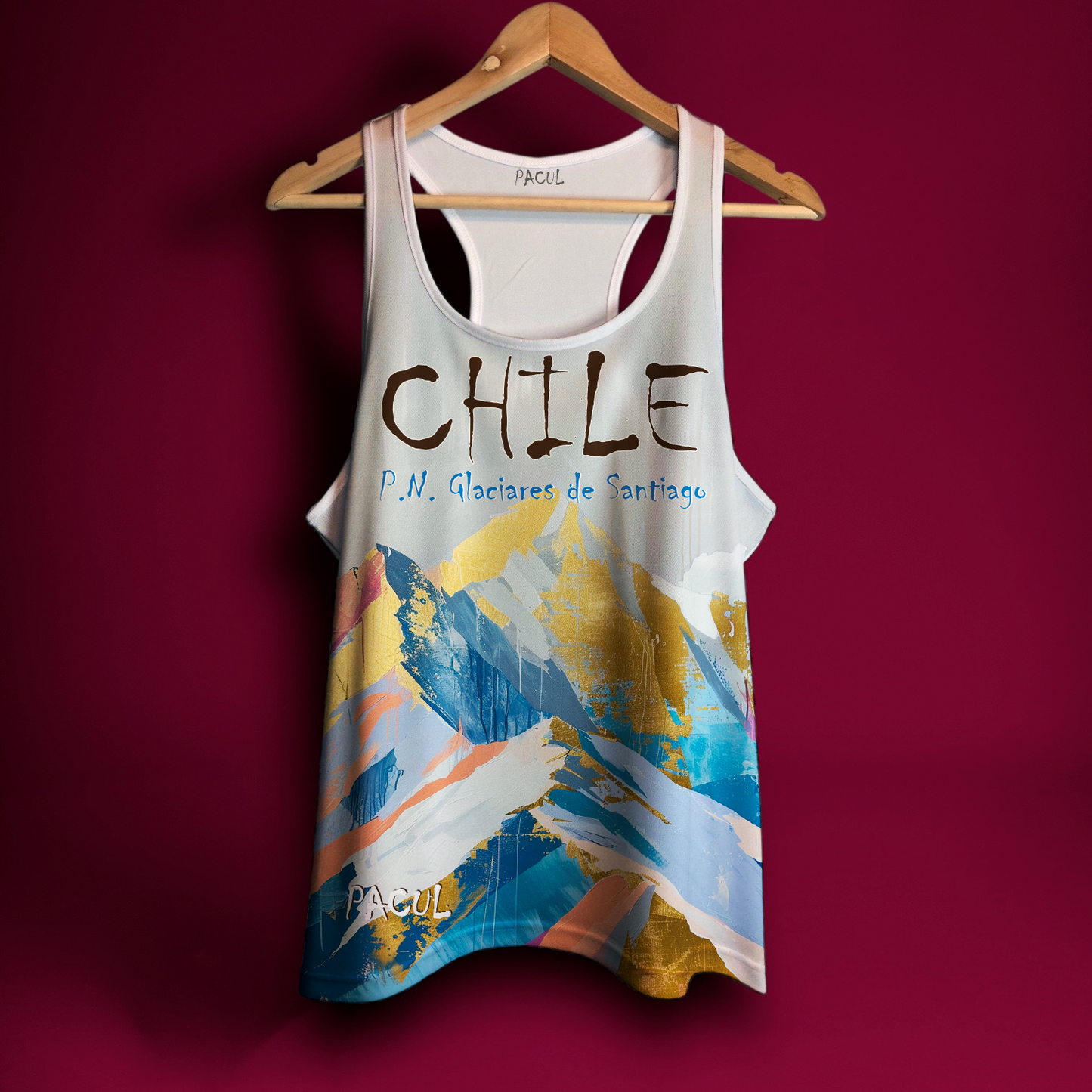 Polera Pacul Mujer Parque Nacional Glaciares de Santiago