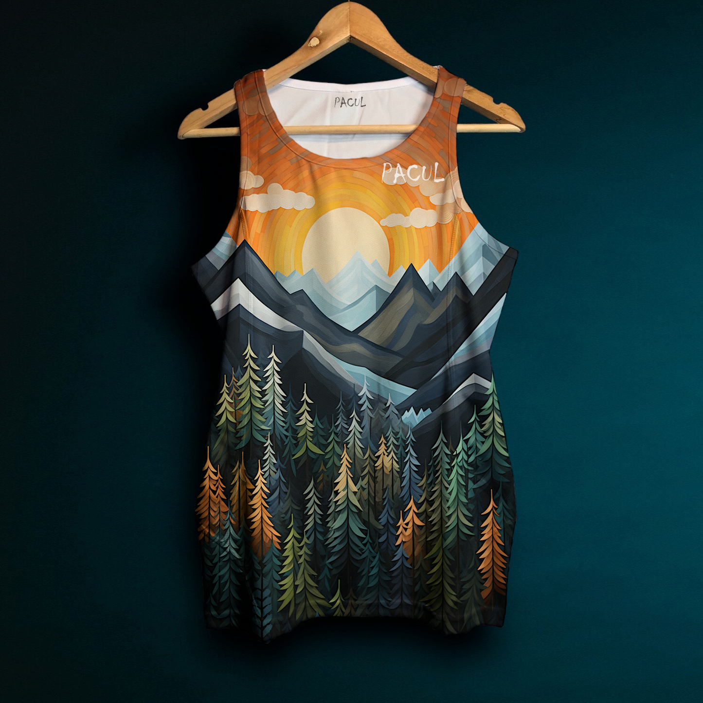 Polera Pacul Hombre Paisaje 3