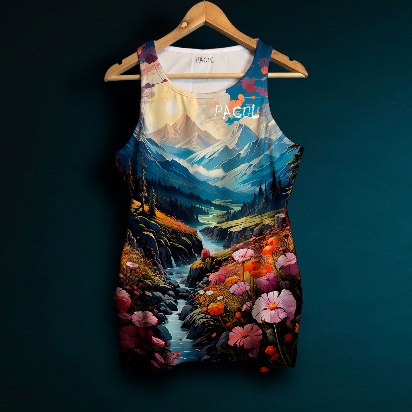 Polera Pacul Hombre Paisaje
