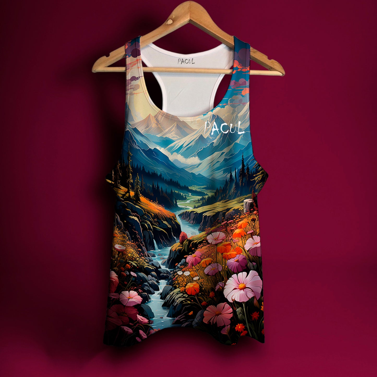 Polera Pacul Mujer Paisaje