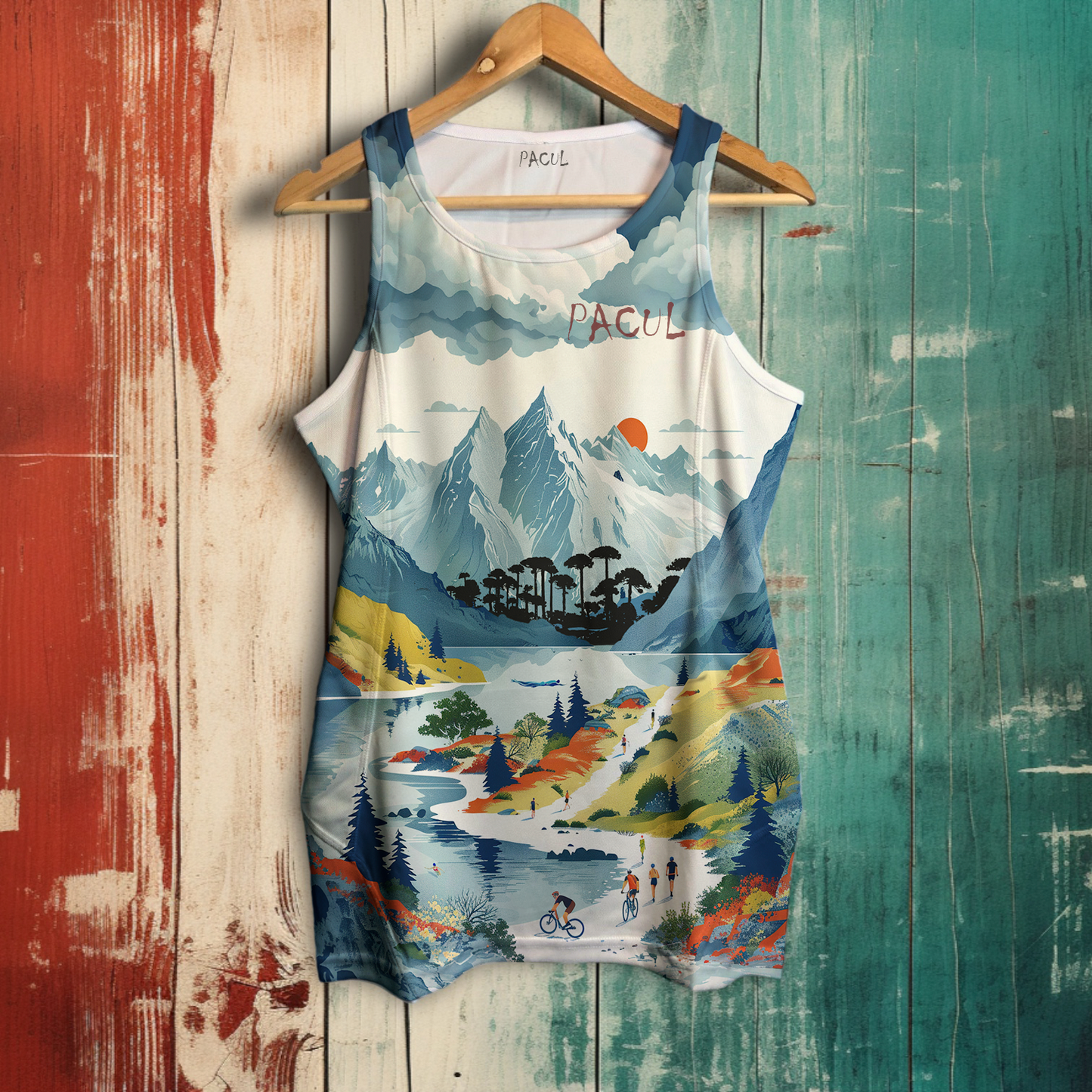 Polera Pacul Hombre Paisaje 6