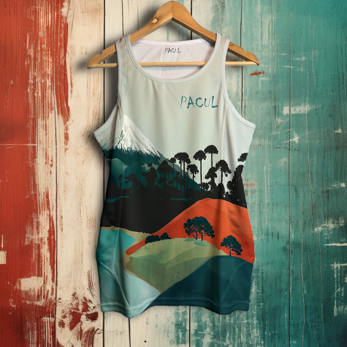 Polera Pacul Hombre Paisaje 7