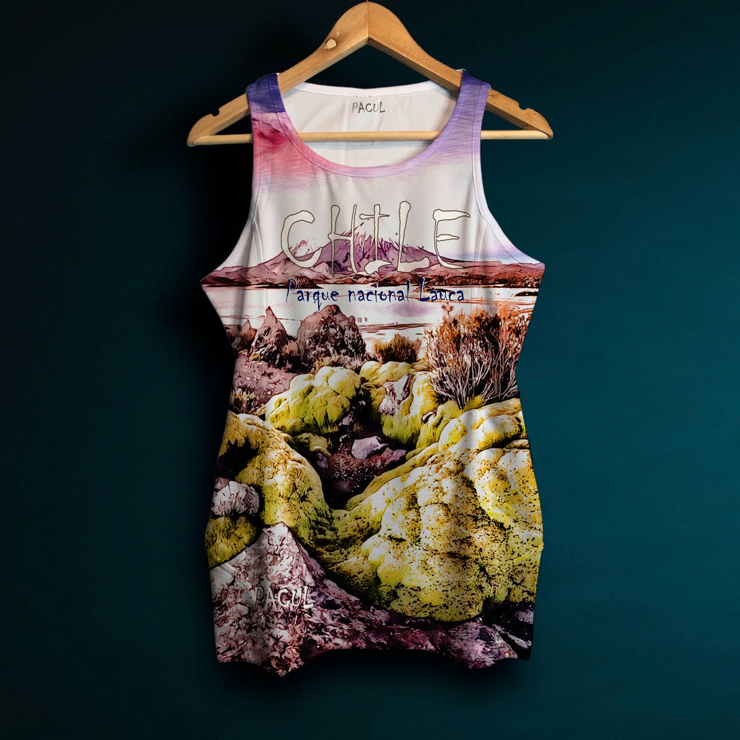 Polera Pacul Hombre Parque Nacional Lauca