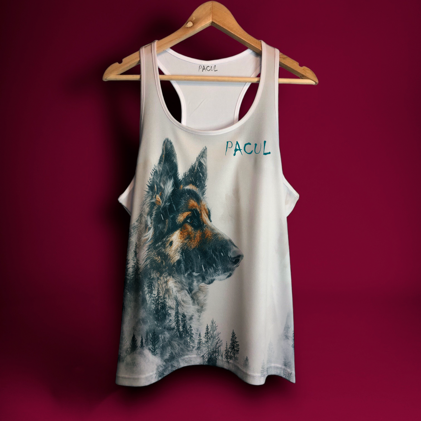 Polera Pacul Mujer Pastor Alemán