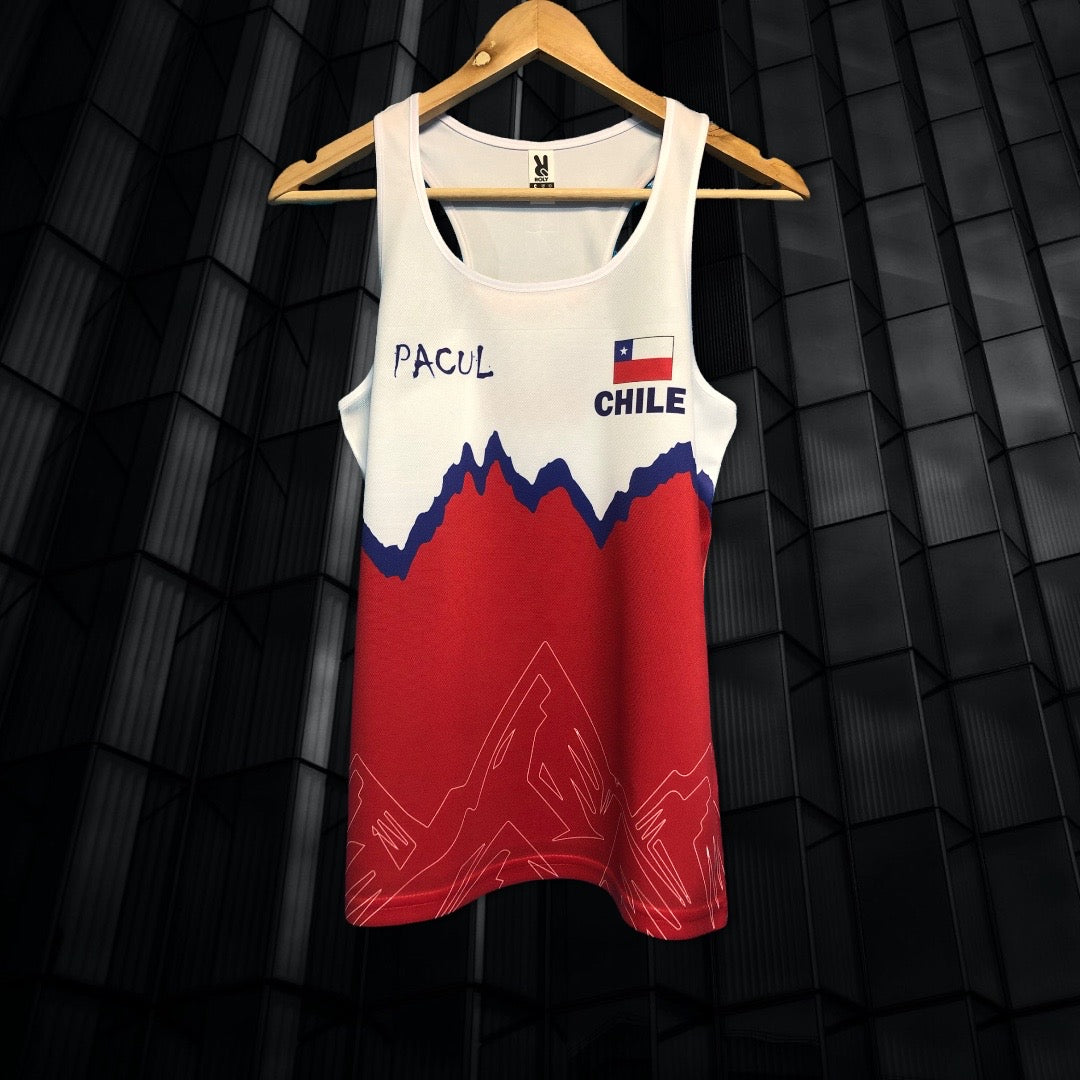 Polera Pacul Mujer Selección Trail Running Chile 1