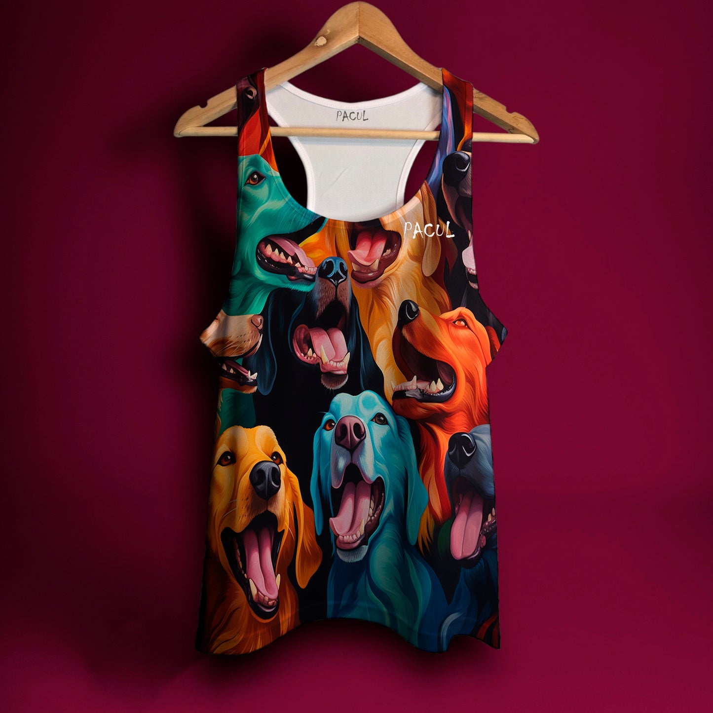 Polera Pacul Mujer Perros
