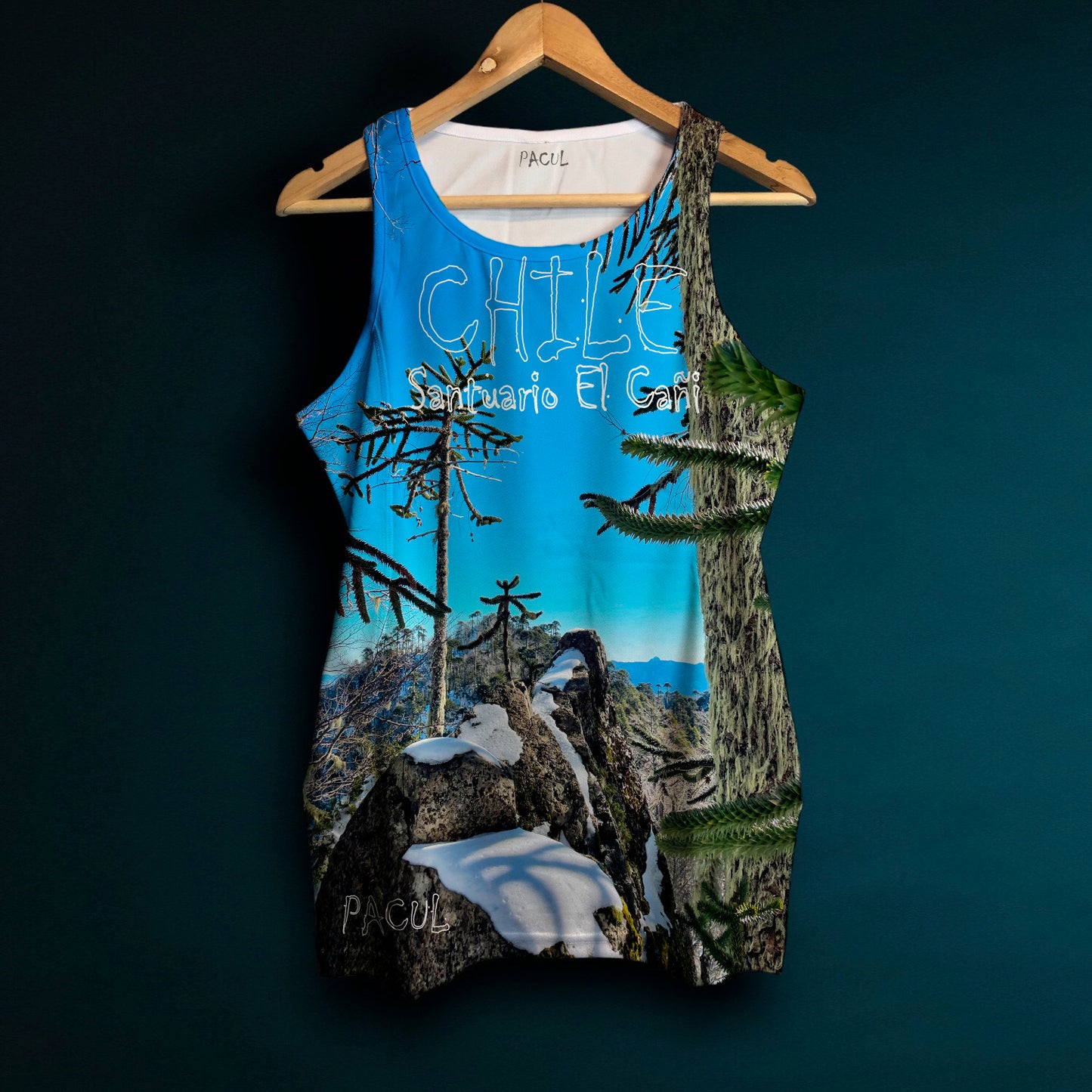 Polera Pacul Hombre Santuario El Cañi