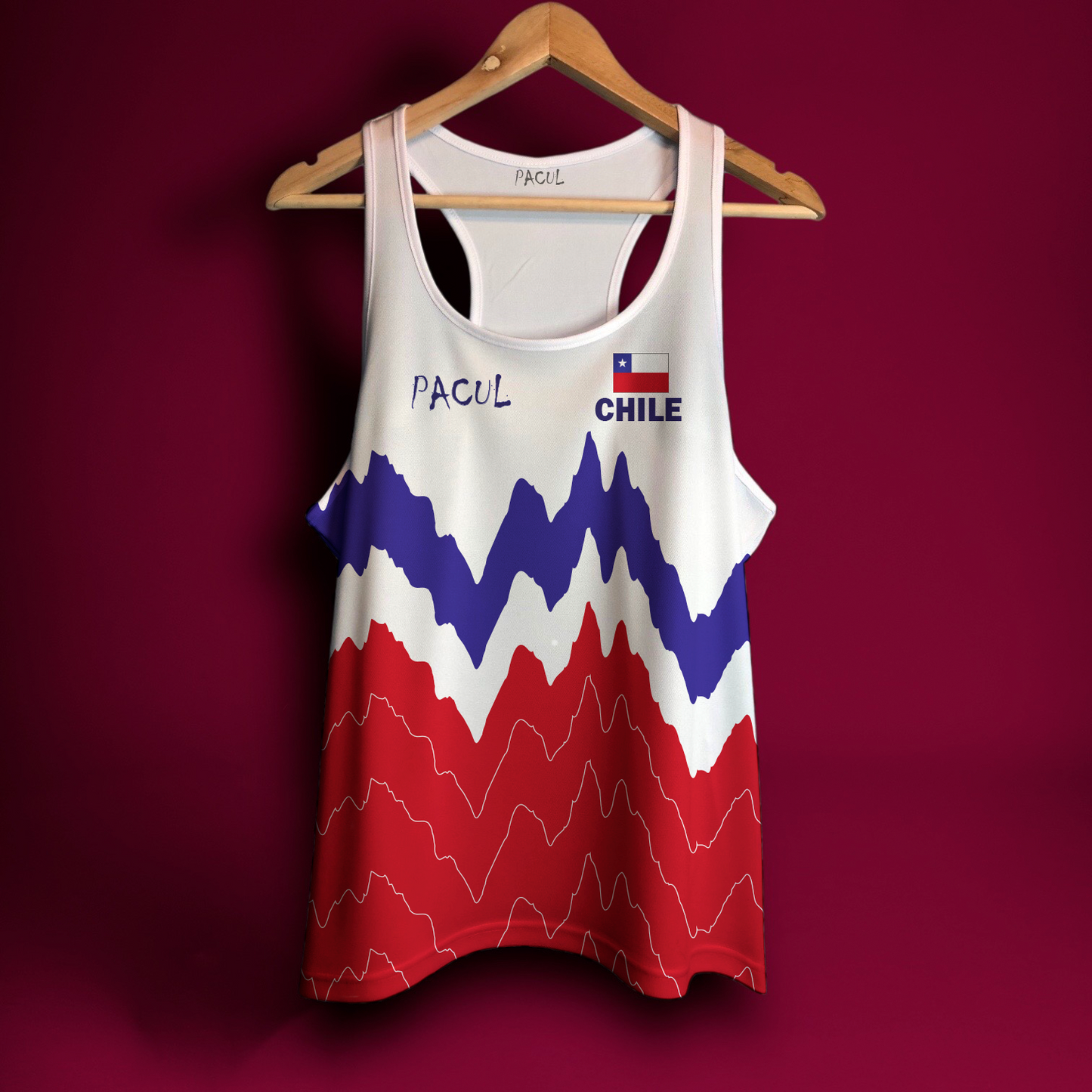 Polera Pacul Mujer Selección Trail Running Chile 2