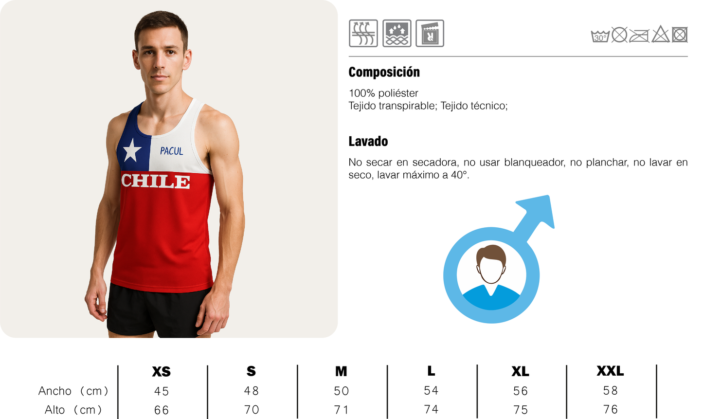 Polera Pacul Tecnica de Alto Rendimiento Ultraliviana - Sin Costuras Trail 10