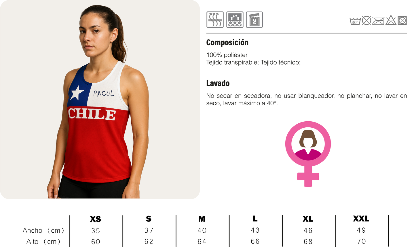 Polera Pacul Tecnica de Alto Rendimiento Ultraliviana - Sin Costuras Trail 10