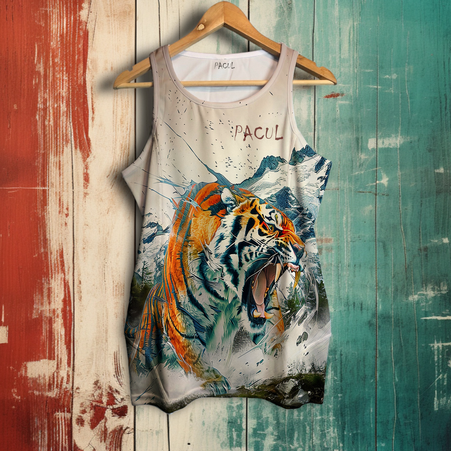 Polera Pacul Hombre Tigre